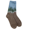 Wolrd's Softest Socks | Holiday Mini Crew Winter Forest